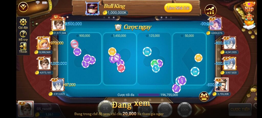 Đánh bài Super Bull
